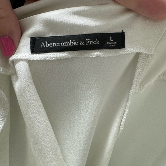 Abercrombie and Fitch Satin Midi Dress - Picture 6 of 6